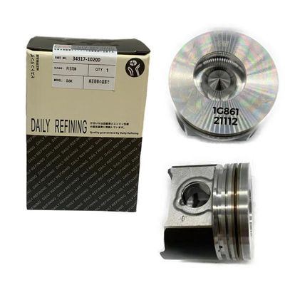 Peças sobressalentes do motor diesel Kubota V2203 Pistão 1G861-21112