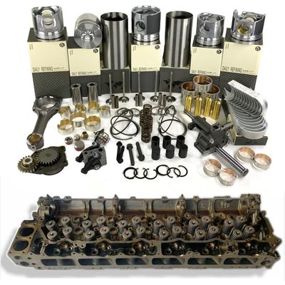 Kit de juntas de pistão e camisa de cilindro 6BT5.9, anel de pistão, kit de reconstrução, kit de revisão para peças de motor diesel Cummins