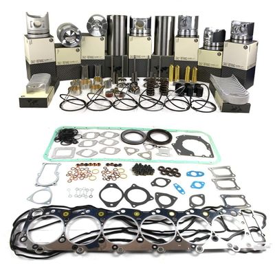 Kit de reconstrução kit de revisão PARA peças sobressalentes jcb444 camisas de cilindro pistões Kit de juntas anéis de pistão