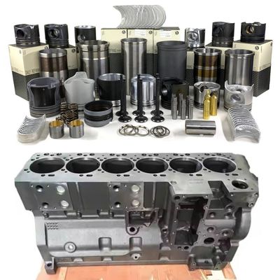 Kit de reconstrução kit de revisão PARA caterpillar 3406 camisas de cilindro pistões Kit de juntas anéis de pistão marca DAILY REFINING