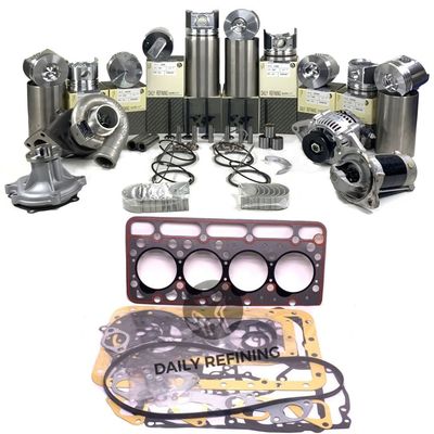 Kit de reconstrução kit de revisão PARA motor caterpillar 3024 Peças camisas de cilindro pistões Kit de juntas anéis de pistão
