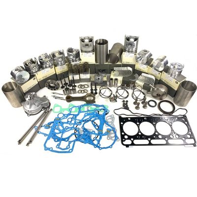 Kit de reconstrução kit de revisão PARA motor caterpillar 3054 cat3054c Peças camisas de cilindro pistões Kit de juntas anéis de pistão